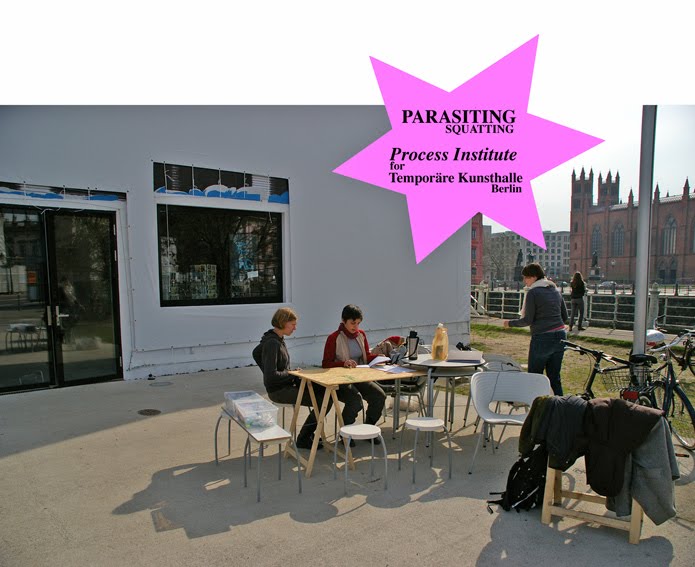 parasiting the temporary Kunsthalle